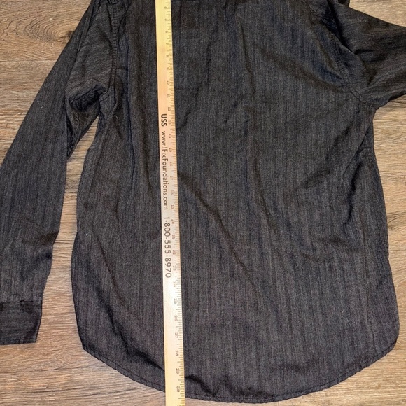 Lee riders ladies xl black button down top - Picture 7 of 9